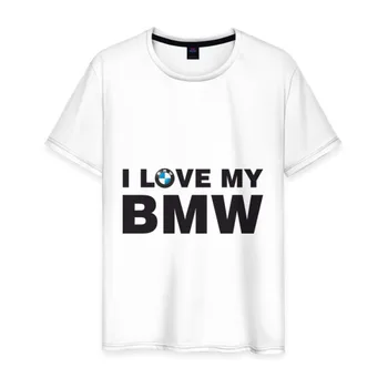 Férfi póló Pamut szeretem a BMW-t
