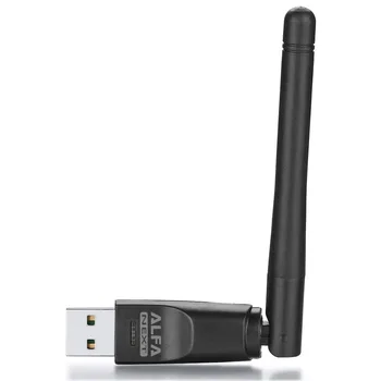 ALFA Wifi Antenna USB 2.0 150Mbps WiFi Vezeték nélküli Hálózati Kártya 802.11 b/g/n LAN Adapter a Forgatható Antenna, Lakossági Csomag