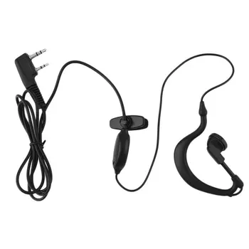 ÚJ 2 Pin Mikrofon, Fülhallgató Fülhallgató Fülbe Horog Fülhallgató a Baofeng Rádió UV-5R 888s Közös Fülhallgató In-ear Vezetékes Elektrosztatikus