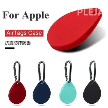 Az Apple AirTags Puha Szilikon Védő Hurok Esetben Aranyos Világító Bluetooth Anti-elveszett Készülék Kulcstartó Védő Gyűrű Borító
