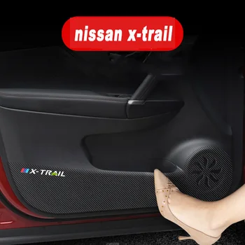 Autó Belső Ajtó Mat Anti-kick Pad Matrica Dekoráció Nissan X-trail 2014 2015 2016 2017 2018 2019 2020 2021 Rogue T32