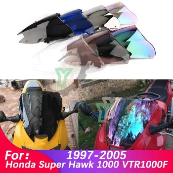VTR 1000 F Cafe racer Motoros Szélvédő Windscree Szél Deflektor A Honda Super Sólyom VTR1000F VTR 1000F 1997 1998-2005