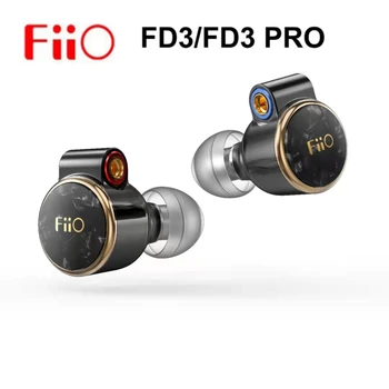 FiiO FD3 / FD3 Pro 1DD HiFi Audio In-ear Fülhallgató Monitor Füldugó IEM 12mm DLC Vezetékes Hi-Res Levehető MMCX Kábel nélküli Mikrofon