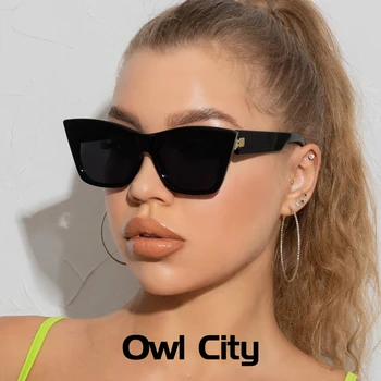 Klasszikus Macska Szeme Vintage Napszemüveg, Női Divat Márka, Design, Fekete napszemüveget Női Árnyalatok Retro Gafas Oculos De Sol UV400