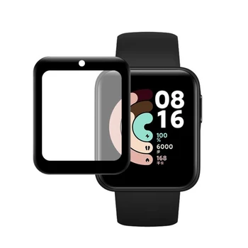 1/2 Db Fedezni Xiaomi Redmi Mi Watch Lite Smart 3D Full HD Képernyő Védő Ujja Anti-olaj, Karcolás-ellenálló Esetben